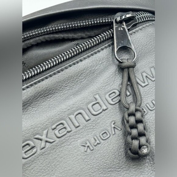 🆕 ALEXANDER WANG 🧿 NWT NIB Primal Leather Fannypack Belt Bag - AUTHENTICATED - Picture 5 of 15